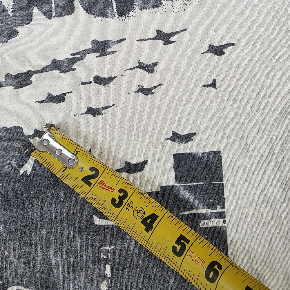 Vintage Rancid Shirt Mens Medium White Punk Band Graphic 2008 Machete Tee - Picture 3 of 12